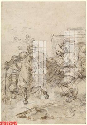 File tranh Tranh sơn dầu phương tây tổng hợp STS32345 (bản gốc) in lụa 3D