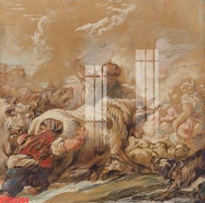 File PSD Tranh sơn dầu phương tây tổng hợp STS32364 (chất lượng in ấn)