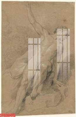 File tranh in trần 3D Tranh sơn dầu phương tây tổng hợp STS32415 (ảnh gốc)