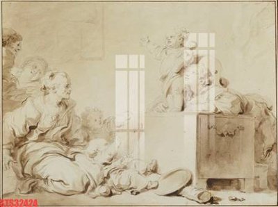 Download file Tranh sơn dầu phương tây tổng hợp STS32424 (gốc) in mica cao cấp