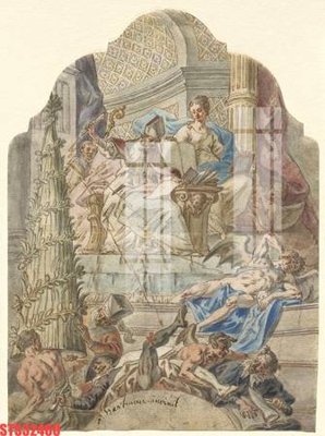 Tải file Tranh sơn dầu phương tây tổng hợp STS32460 (PSD) cho in ấn quảng cáo