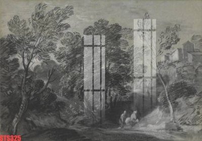 File gốc Tranh sơn dầu phương tây tổng hợp STS325 (in mica) làm bảng hiệu