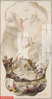 Tải file Tranh sơn dầu phương tây tổng hợp STS32528 (gốc) chủ đề phong thủy