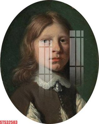 File gốc Tranh sơn dầu phương tây tổng hợp STS32583 (in lụa) tranh mã đáo