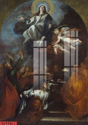 File tranh Tranh sơn dầu phương tây tổng hợp STS32706 (gốc) in trên kính