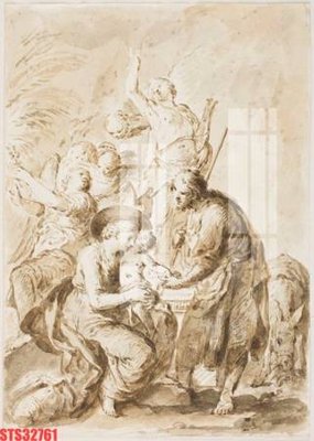 Tải file Tranh sơn dầu phương tây tổng hợp STS32761 (gốc) in tranh tráng gương