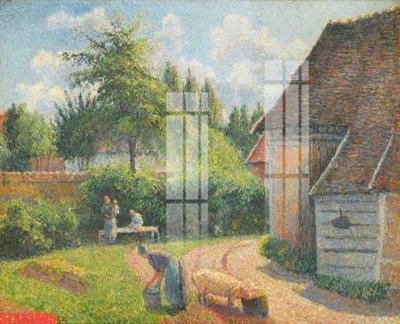 Tải file Tranh sơn dầu phương tây tổng hợp STS32865 (gốc) làm tranh trang trí