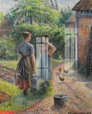 Download file Tranh sơn dầu phương tây tổng hợp STS32877 (gốc) in mica bàn thờ