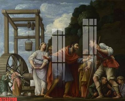 File in mica Tranh sơn dầu phương tây tổng hợp STS33198 (bản gốc) siêu trong