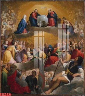 File in trần Tranh sơn dầu phương tây tổng hợp STS3321 (bản gốc) đại dương