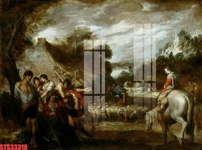 Mua file gốc Tranh sơn dầu phương tây tổng hợp STS33318 (in ấn) tại Filetranh.com