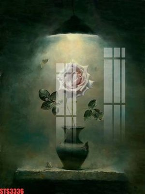 File PSD in ấn Tranh sơn dầu phương tây tổng hợp STS3336 (chất lượng cao)