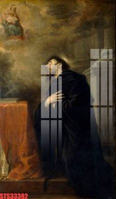 Download file Tranh sơn dầu phương tây tổng hợp STS33392 (gốc) in mica đèn LED