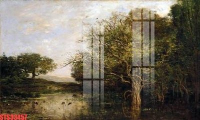 Tải file Tranh sơn dầu phương tây tổng hợp STS33457 (gốc) làm file thiết kế