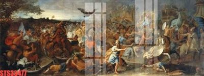 File ảnh Tranh sơn dầu phương tây tổng hợp STS33477 (gốc) cho trang trí nhà hàng