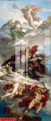 Tải file Tranh sơn dầu phương tây tổng hợp STS33501 (gốc) làm file thiết kế