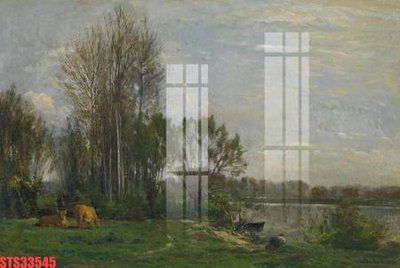 File gốc Tranh sơn dầu phương tây tổng hợp STS33545 (trang trí) phòng ngủ