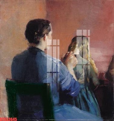 Download file gốc Tranh sơn dầu phương tây tổng hợp STS33645 (in mica) trong suốt