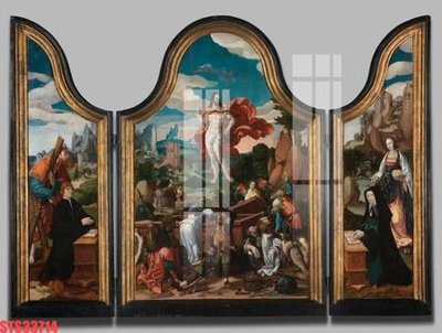 File ảnh Tranh sơn dầu phương tây tổng hợp STS33714 (gốc) in standee