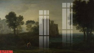 Tải file Tranh sơn dầu phương tây tổng hợp STS33786 (gốc) làm file tranh quảng cáo