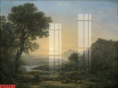 File gốc Tranh sơn dầu phương tây tổng hợp STS33787 (in ấn) không giới hạn