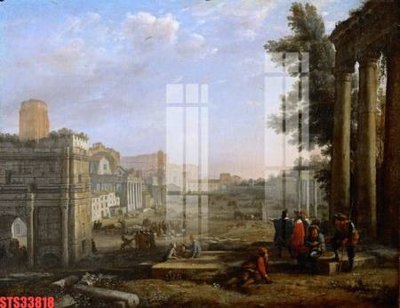 File in ấn Tranh sơn dầu phương tây tổng hợp STS33818 (bản gốc) từ file gốc