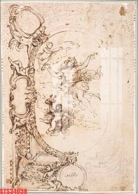 File in trần Tranh sơn dầu phương tây tổng hợp STS34038 (file gốc) xuyên sáng