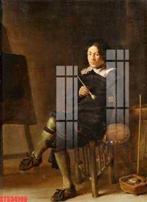 File in mica Tranh sơn dầu phương tây tổng hợp STS34190 (bản gốc) làm vách ngăn