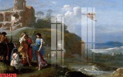 Tải file tranh Tranh sơn dầu phương tây tổng hợp STS34210 (ảnh gốc) ngay