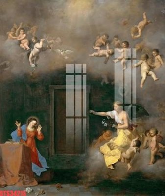 File tranh Tranh sơn dầu phương tây tổng hợp STS34213 (gốc) chủ đề trừu tượng