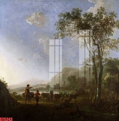 File in ấn Tranh sơn dầu phương tây tổng hợp STS343 (bản gốc) chất lượng cao