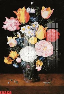 File tranh Tranh sơn dầu phương tây tổng hợp STS3435 (gốc) chủ đề thành phố