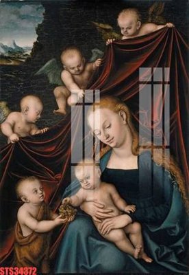 Tải file Tranh sơn dầu phương tây tổng hợp STS34372 (gốc) in tranh tráng gương