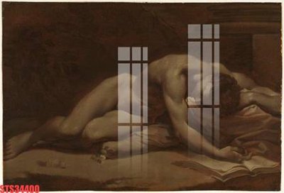 Download file tranh PSD Tranh sơn dầu phương tây tổng hợp STS34400 để chỉnh sửa