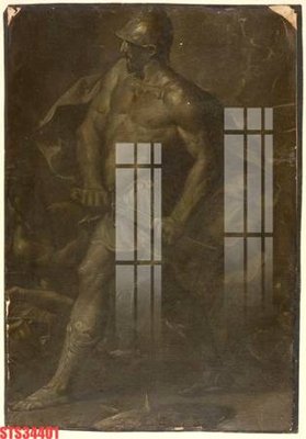 File tranh gốc PSD Tranh sơn dầu phương tây tổng hợp STS34401 còn nguyên layer