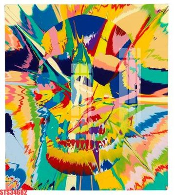 File tranh gốc Tranh sơn dầu phương tây tổng hợp STS34682 (bản quyền) file PSD