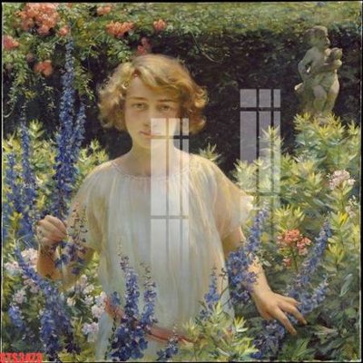 Download file gốc Tranh sơn dầu phương tây tổng hợp STS3473 (in lụa) cao cấp