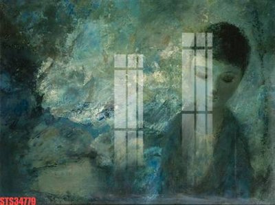 File ảnh Tranh sơn dầu phương tây tổng hợp STS34779 (gốc) trang trí khách sạn