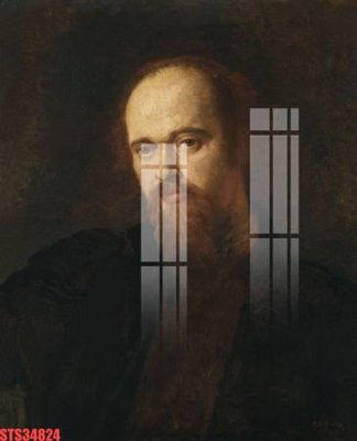 File in trần Tranh sơn dầu phương tây tổng hợp STS34824 (bản gốc) mây trời