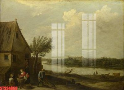 File tranh Tranh sơn dầu phương tây tổng hợp STS34863 (gốc) chủ đề động vật