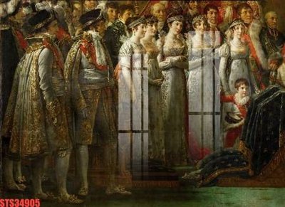 File in lụa Tranh sơn dầu phương tây tổng hợp STS34905 (hoa văn) Tranh sơn dầu phương tây tổng hợp STS34905