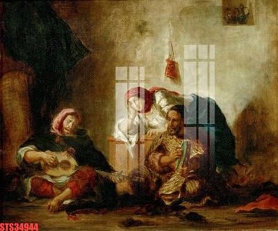 File ảnh Tranh sơn dầu phương tây tổng hợp STS34944 (gốc) in Hiflex