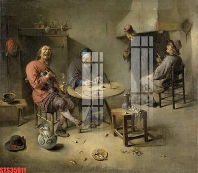 File in mica Tranh sơn dầu phương tây tổng hợp STS35011 (bản gốc) siêu trong