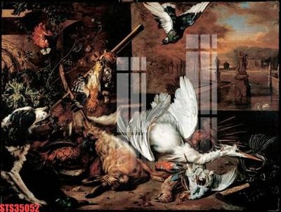 File gốc Tranh sơn dầu phương tây tổng hợp STS35052 (thiết kế) độc quyền