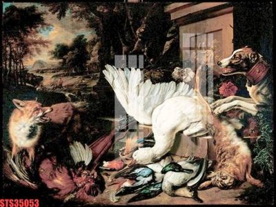 File gốc in ấn Tranh sơn dầu phương tây tổng hợp STS35053 chuẩn màu CMYK