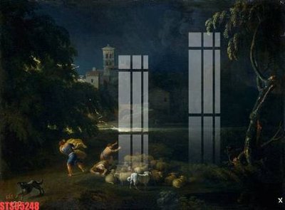 File tranh Tranh sơn dầu phương tây tổng hợp STS35248 (gốc) chủ đề động vật