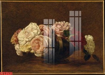 File gốc Tranh sơn dầu phương tây tổng hợp STS3531 (cho in UV) siêu nét