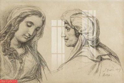 File gốc Tranh sơn dầu phương tây tổng hợp STS35384 (in lụa) tranh mã đáo