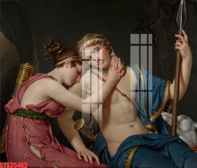 File tranh gốc in trần nhà Tranh sơn dầu phương tây tổng hợp STS35462 3D