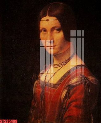 File ảnh Tranh sơn dầu phương tây tổng hợp STS35499 (gốc) in PP, decal